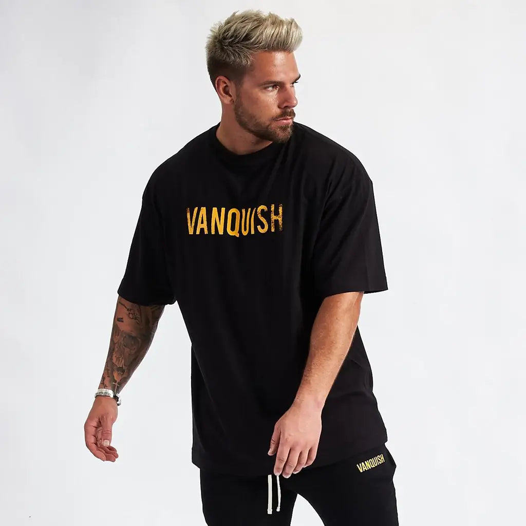Men's Elastic Cotton Fitness Tee