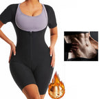 YBFDO Women’s High Compression Bodysuit Shapewear – Sauna Sweat Fitness Girdle for Belly Slimming, Weight Loss, and Body Shaping