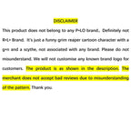 Grim Reaper Embroidery Japan Baseball Cap – Soft Washed Cotton Adjustable Dad Hat