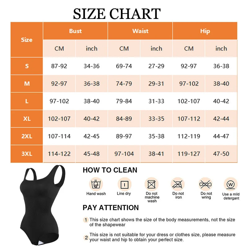 Women's Wide Strap Tummy Control Shapewear Bodysuit – Comfortable, Non-Slip Fitness Wear