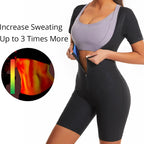 YBFDO Women’s High Compression Bodysuit Shapewear – Sauna Sweat Fitness Girdle for Belly Slimming, Weight Loss, and Body Shaping