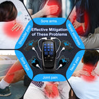 Physiotherapy TENS Muscle Stimulator Electric EMS Acupuncture Digital Body Massage Therapy Slimming Electro Stimulator Machine for Pain Relief and Muscle Recovery