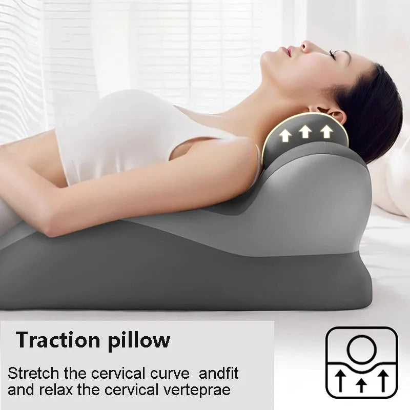 Memory Foam Wedge Pillow for Neck & Back Pain Relief – Ergonomic Support for Sleeping – Comfort & Body Relaxation