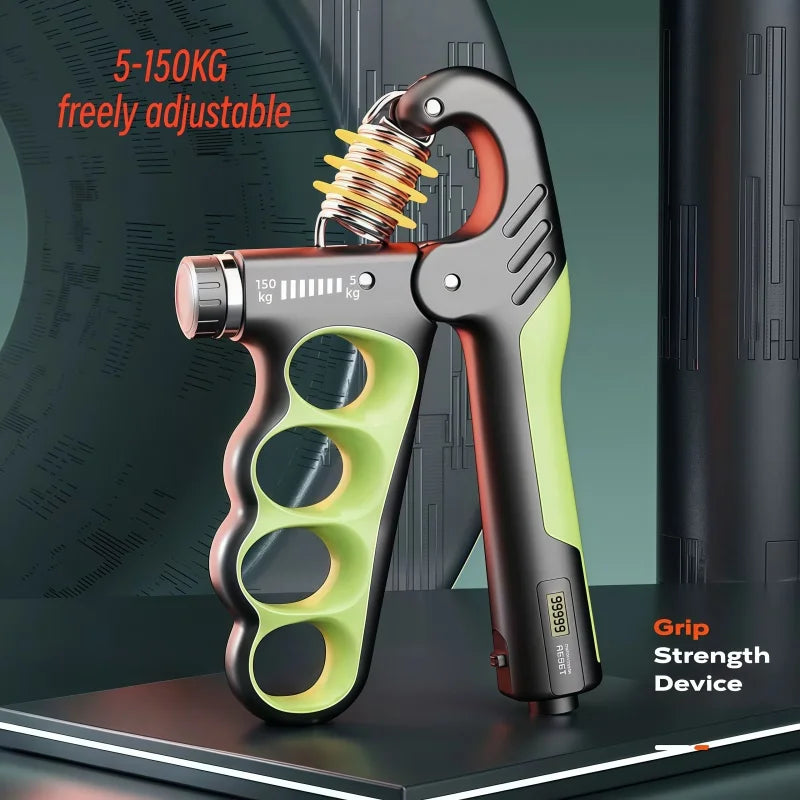 5-150kg Adjustable Hand Grip Trainer – Wrist Expander Strengthener for Muscle Recovery, Fitness, and Strength Exercise