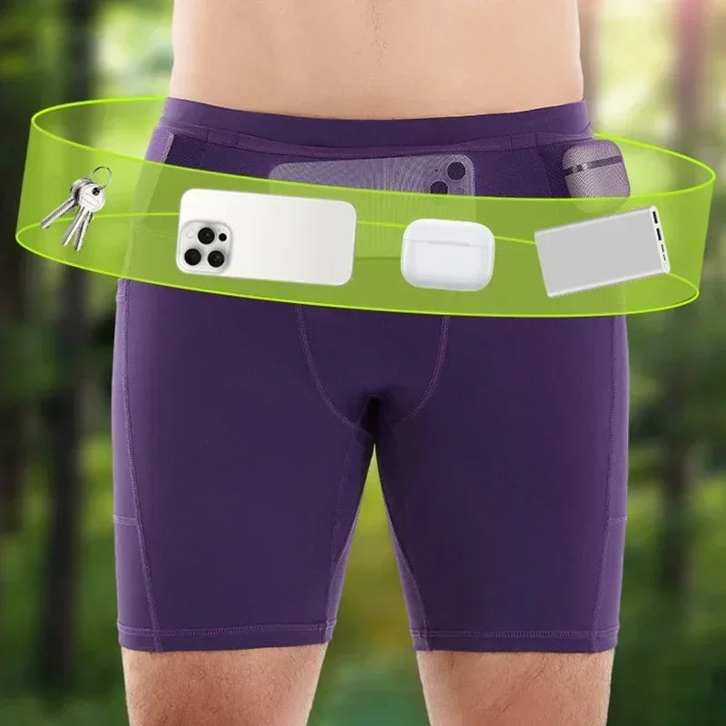Men's Multi-Pockets Compression Shorts 3.0 – Quick-Dry, Fitness Training Shorts