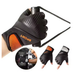 Half Finger Gloves – Anti-Slip Wrist Guards for Dumbbell & Bar Training