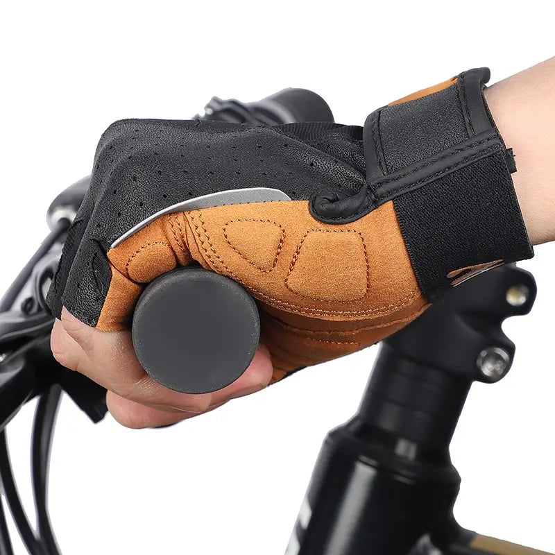 Half Finger Gloves – Running, Fitness, Gym, Motorcycle Riding Gloves
