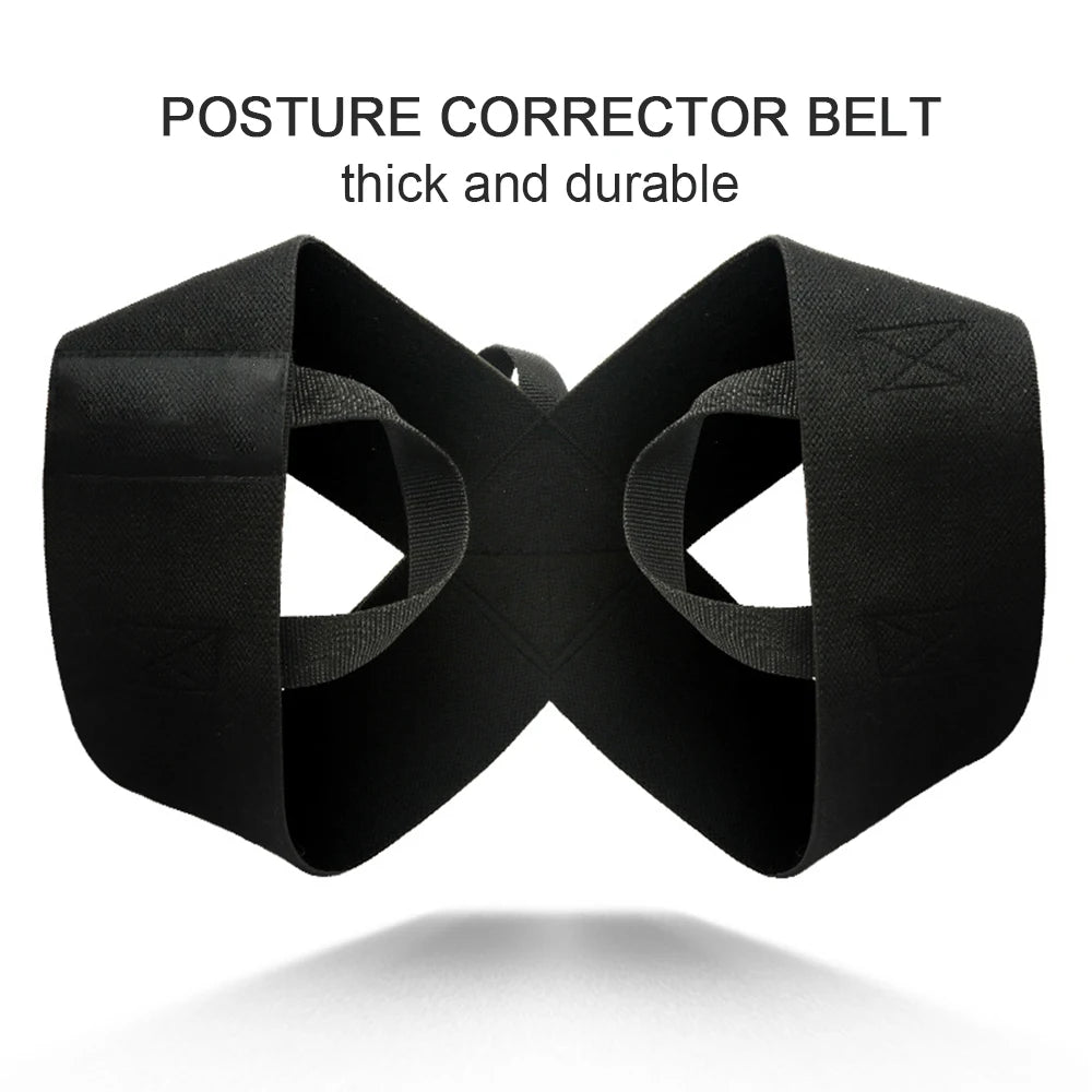 Back Posture Correction Belt for Men & Women – Hunchback Corrector, Shoulder Support, Fitness Training, and Straight Back Brace