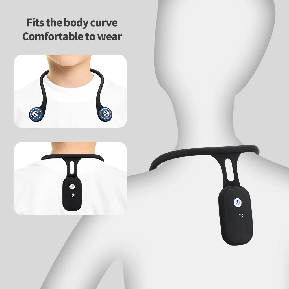Smart Posture Corrector Device – Real-Time Posture Training & Scientific Back Support – Corrects Neck Hump & Improves Health