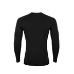 KELME Men's Compression Running T-Shirt Long Sleeve – Workout Fitness Shirt