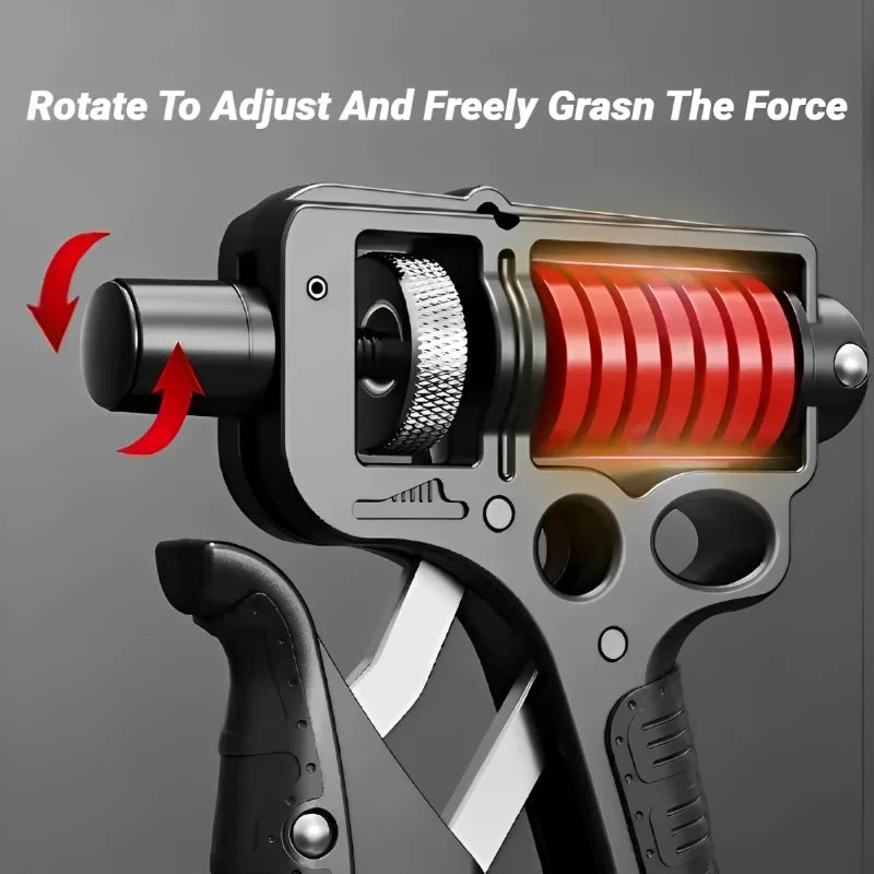 Hand Grip Strengthener - 5-165Kg Heavy Duty Finger Expander for Arm, Wrist & Forearm Training