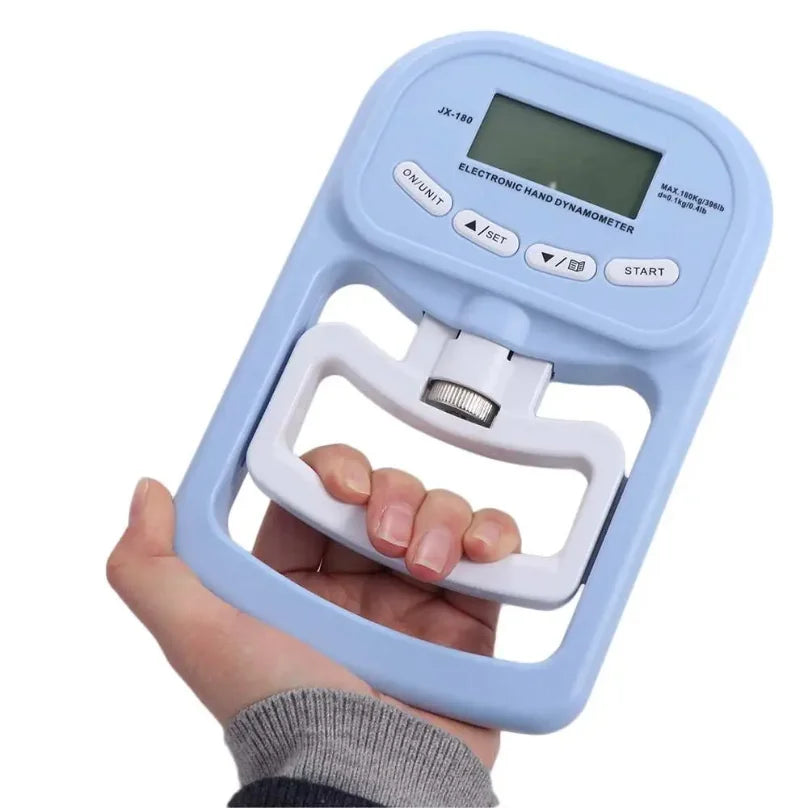 Electronic Grip Strength Tester 396 lbs/180 kg Digital Hand Dynamometer Portable Measurer