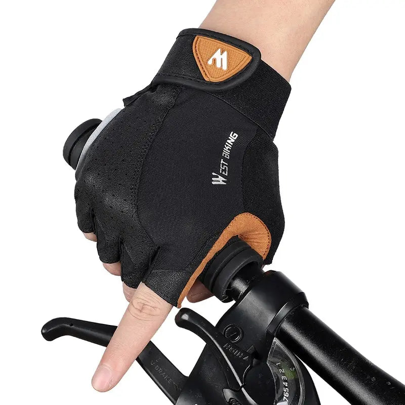 Half Finger Gloves – Running, Fitness, Gym, Motorcycle Riding Gloves