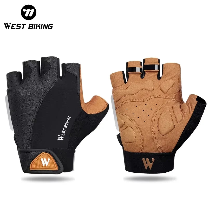 Half Finger Gloves – Running, Fitness, Gym, Motorcycle Riding Gloves