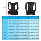 Upper Back Posture Corrector Clavicle Support Brace Strap for Straightening Shoulders and Improving Posture