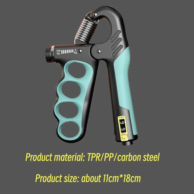 5-150kg Adjustable Hand Grip Trainer – Wrist Expander Strengthener for Muscle Recovery, Fitness, and Strength Exercise