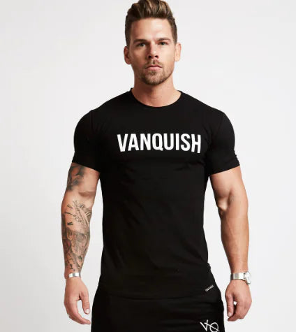 Men's Elastic Cotton Fitness Tee