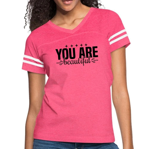 Womens Vintage Sport Graphic T-shirt - Inspiration