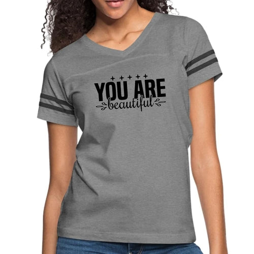 Womens Vintage Sport Graphic T-shirt - Inspiration
