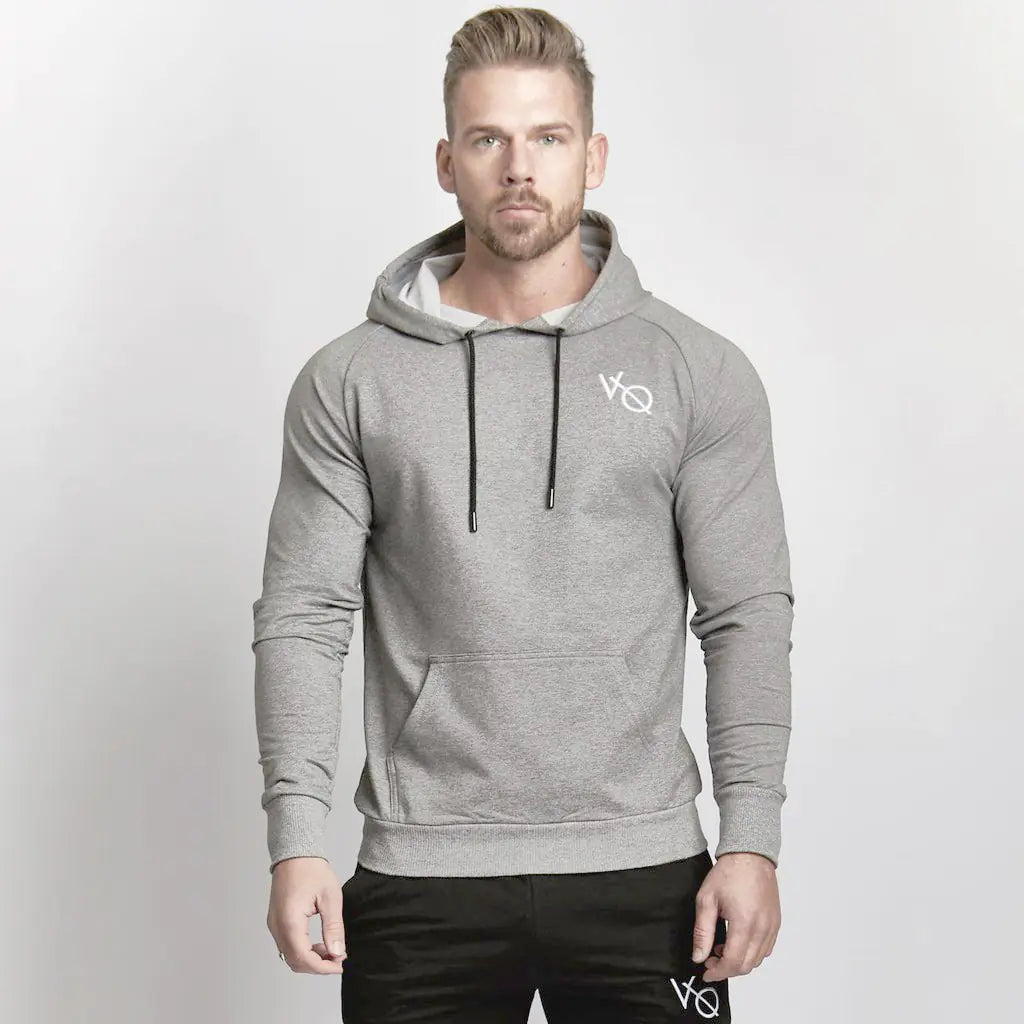 Autumn Fitness Pullover Hoodie for Men